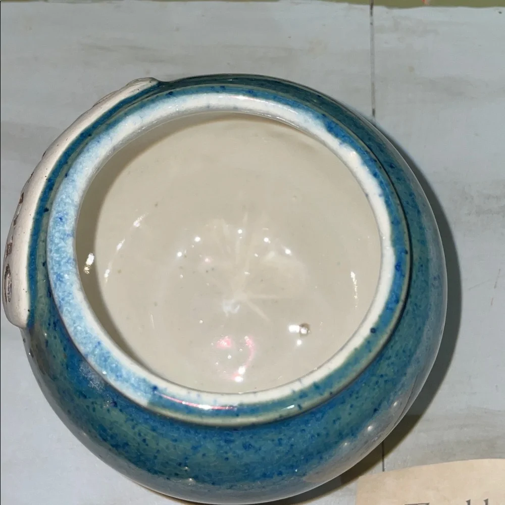Tumbleweed pottery doggie treat jar